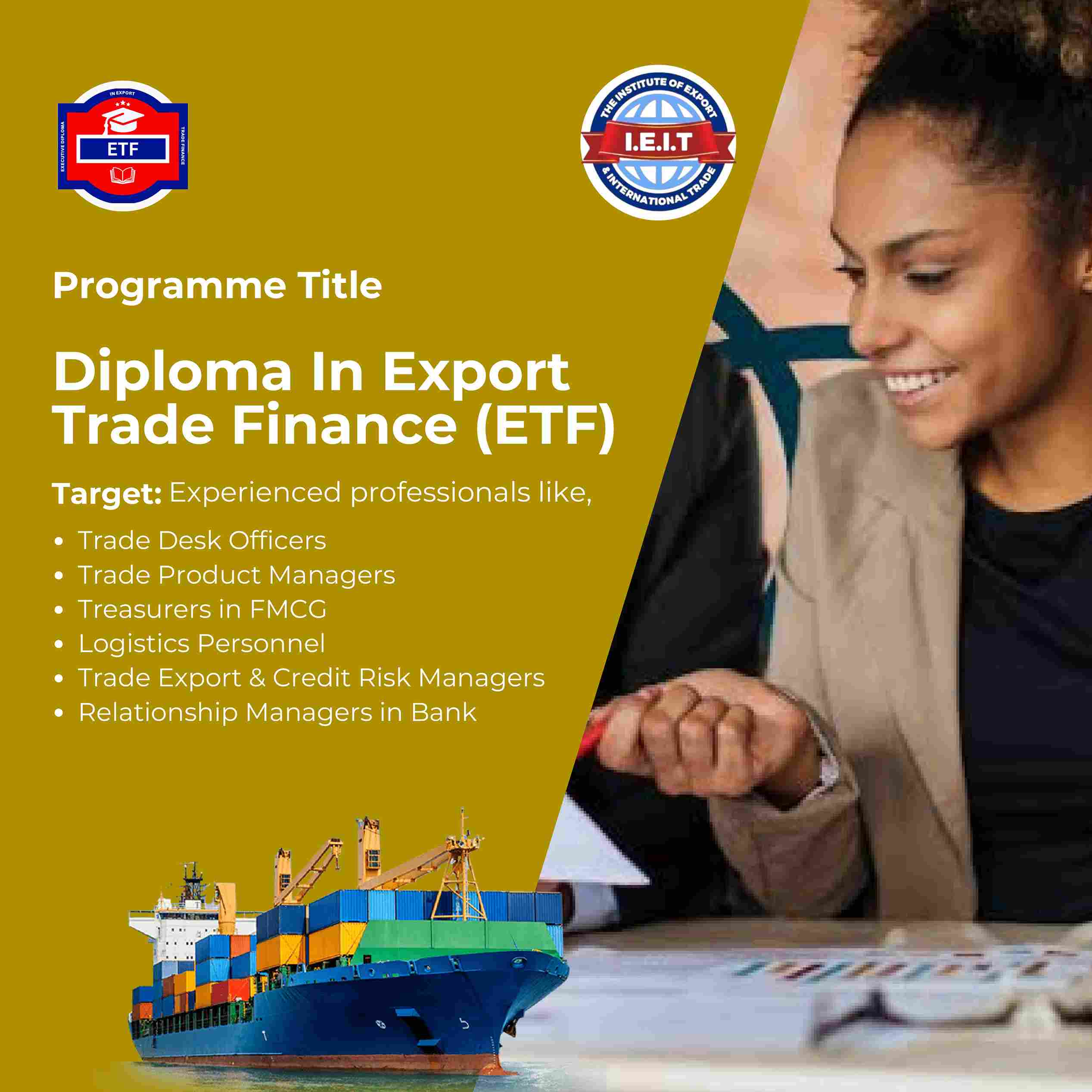 Diploma in Export Trade Finance (ETF)