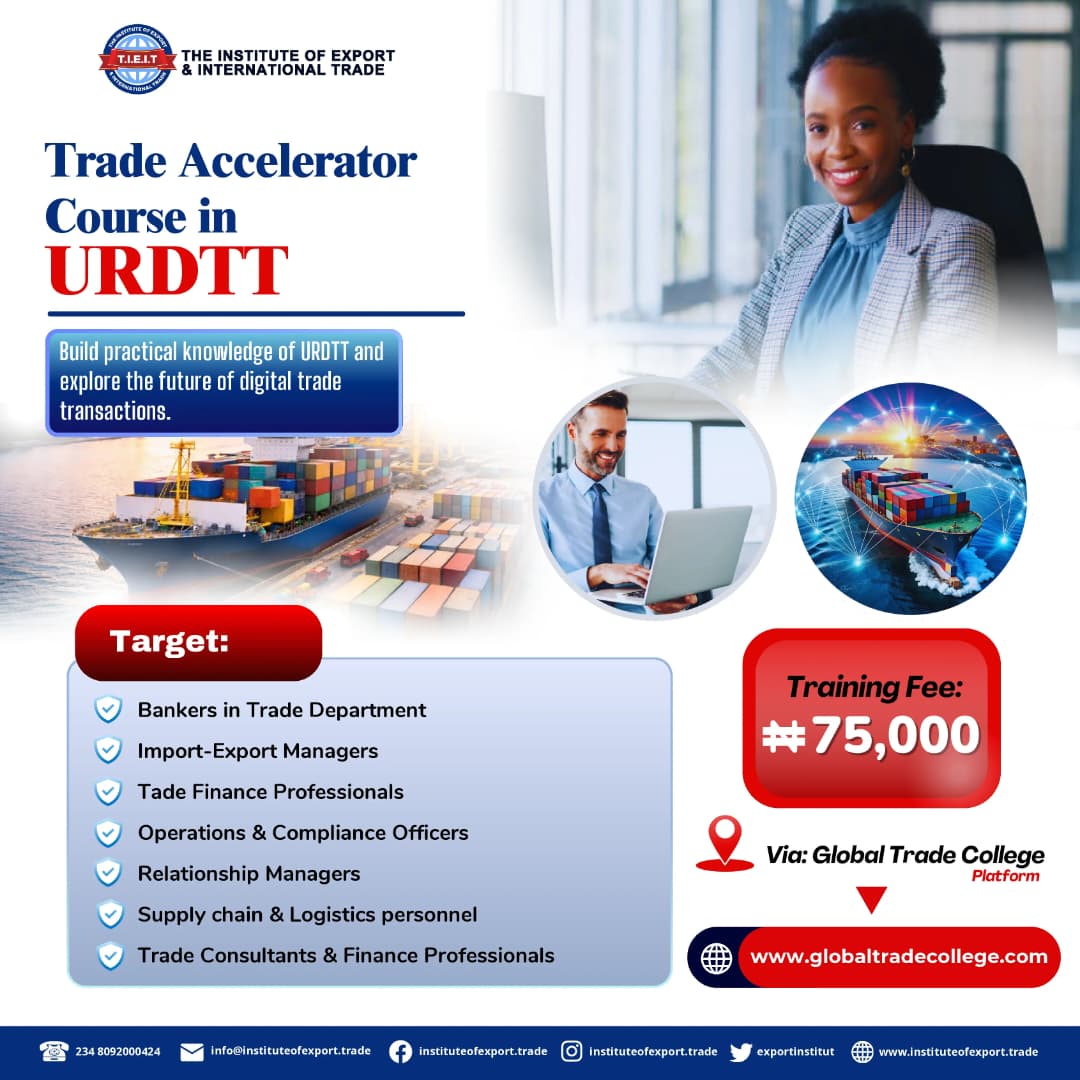 Trade Accelerator Course in URDTT